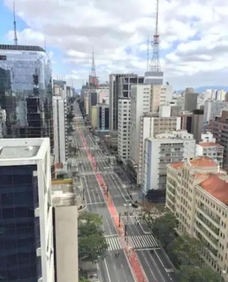 Flat Particular Em Hotel 4 Estrelas Av Paulista 상파울루 외부 사진